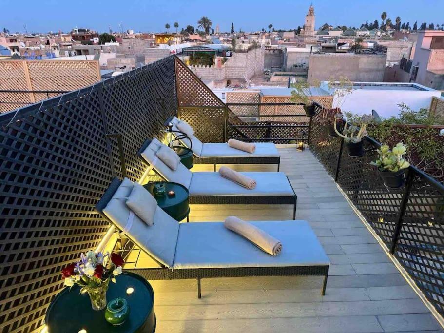 Riad Art De Vivre Avec Jacuzzi Marrakesh Buitenkant foto